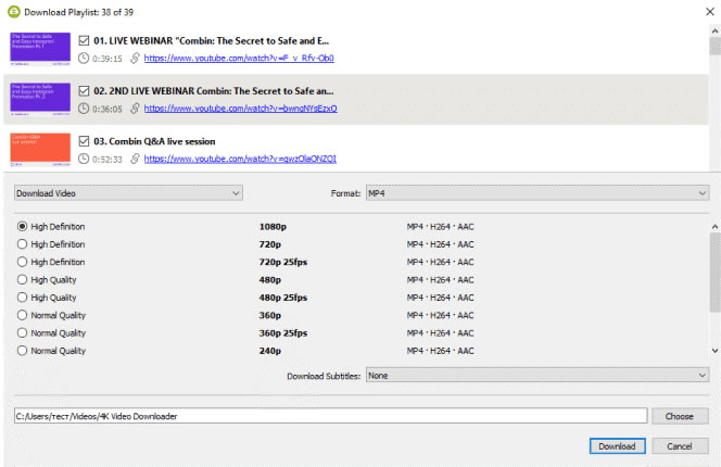 4K video downloader