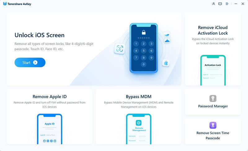 4uKey: Bypass Passcodes, iCloud Locks, and More
