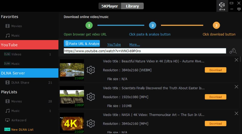 5kplayer