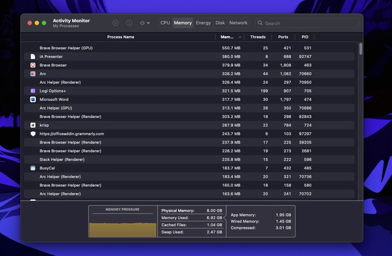 activity monitor