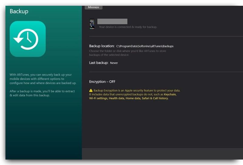 alttunes backup