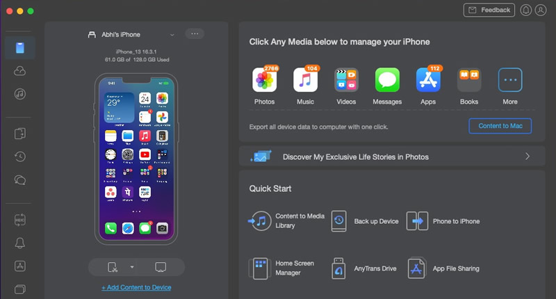 AnyTrans: Simplify Data Transfers Between iOS & Android