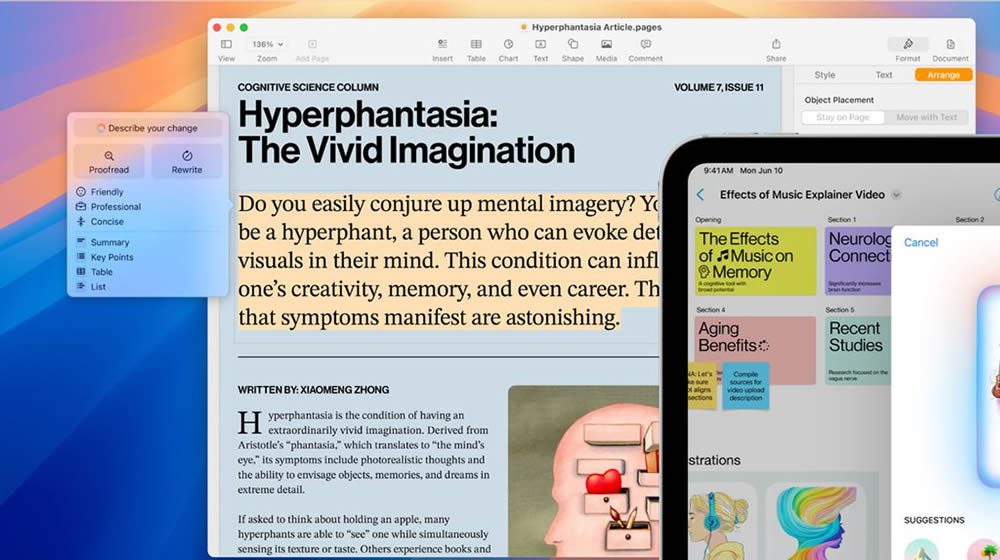 Apple Intelligence apps