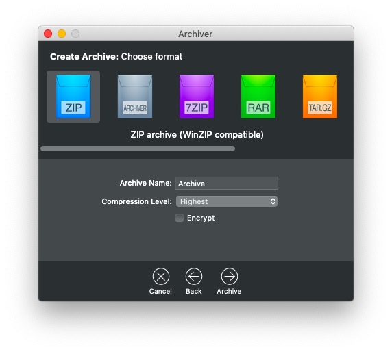 Archiver