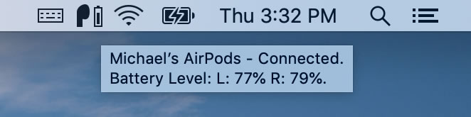 battery status