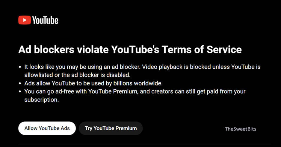 block youtube ad