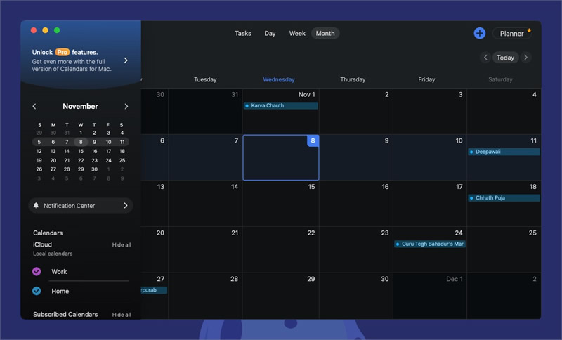 Calendars