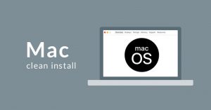 clean install