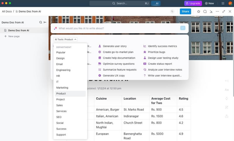 clickup tools