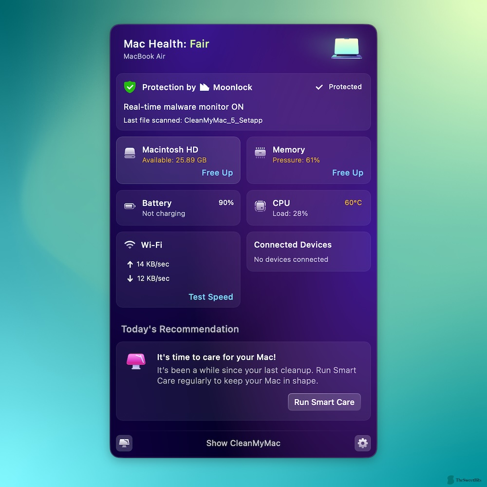 cmm menu