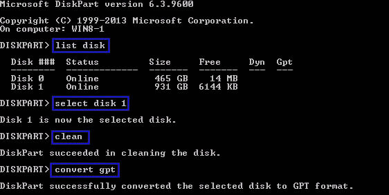 cnvert disk