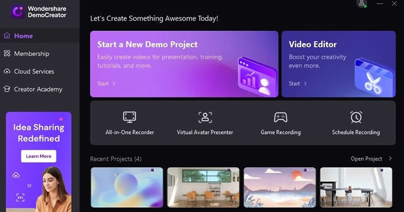 DemoCreator: Craft Demo Videos with Ease