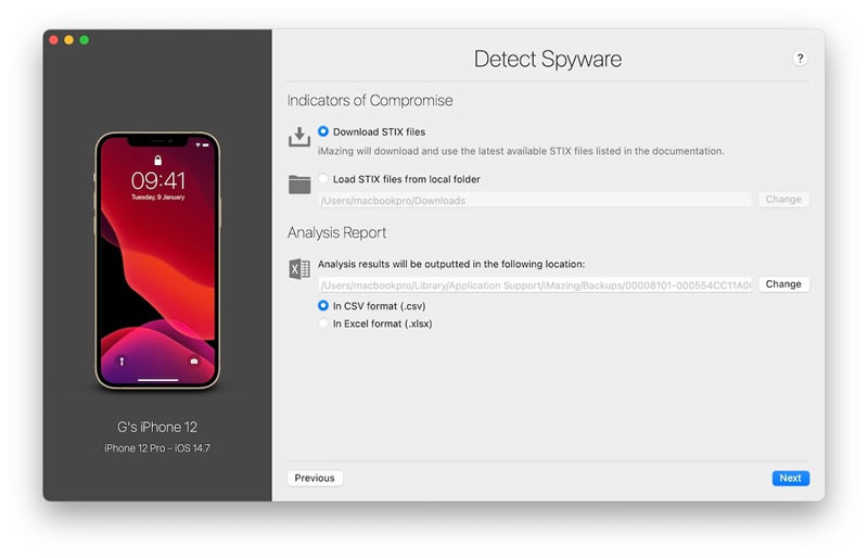 detect spyware