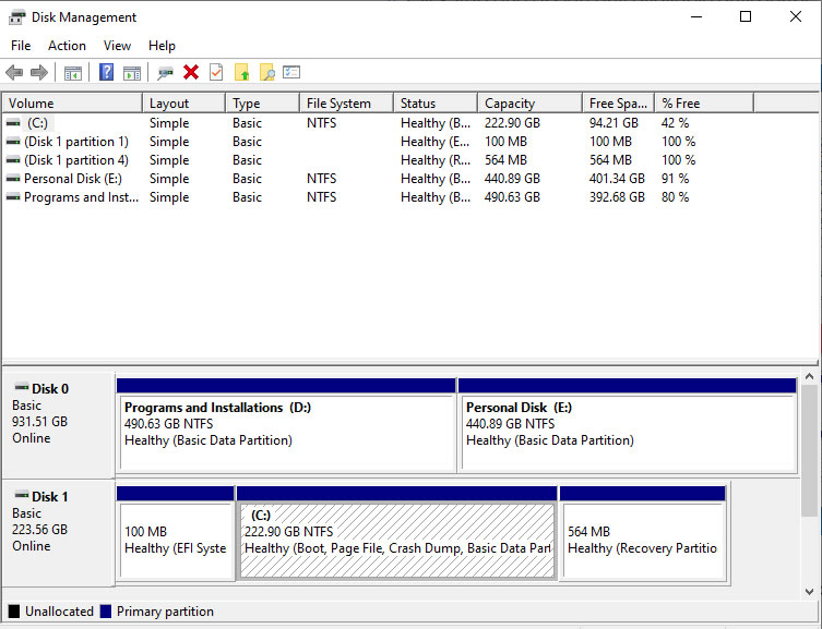 Disk Management