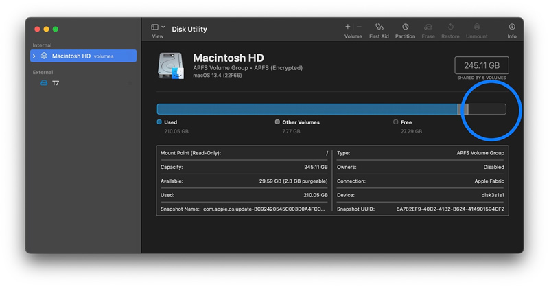 disk utility