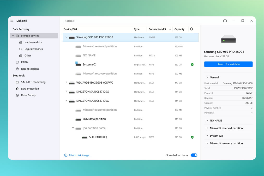 diskdrill partition