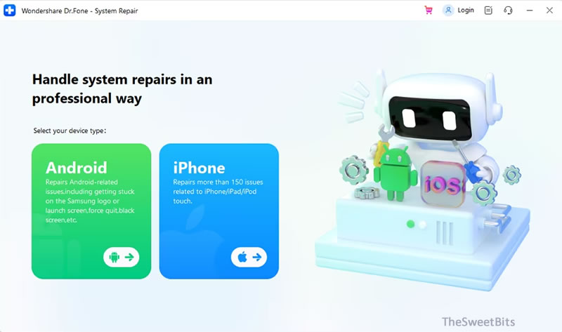 DrFone repair