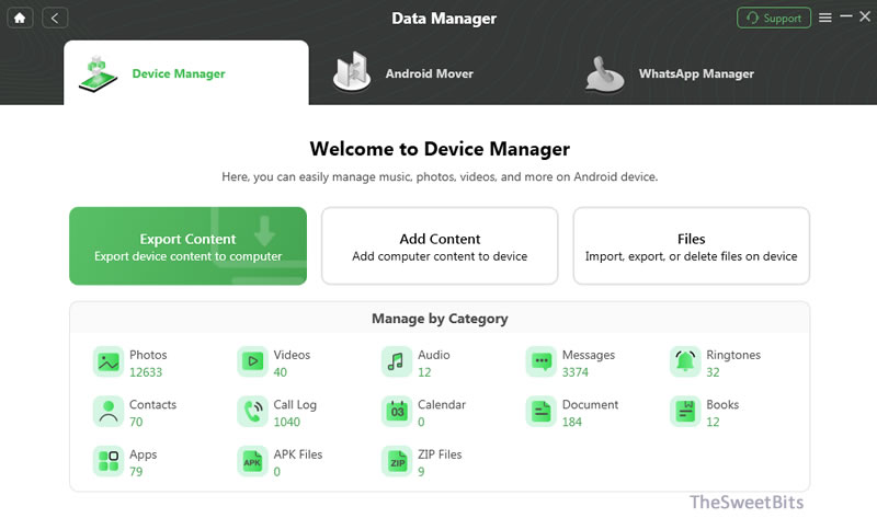 Droidkit manager