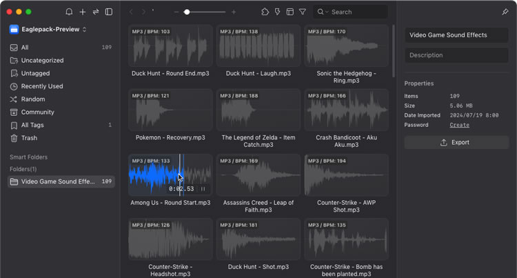 eagle audio
