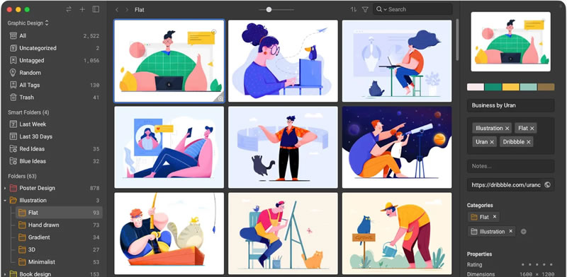 Eagle: A Seamless Way to Organize and Store Reference Images