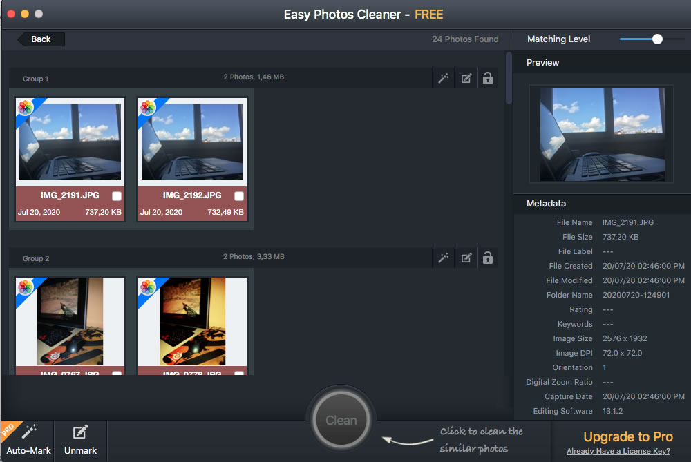 Easy Photos Cleaner