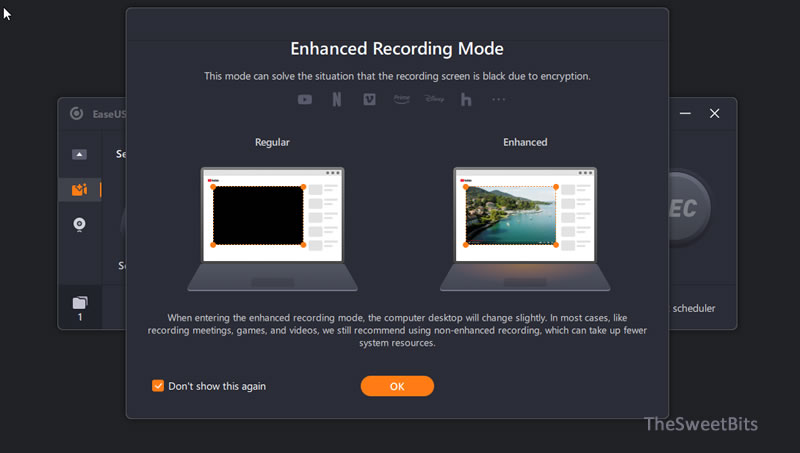 enhanced mode