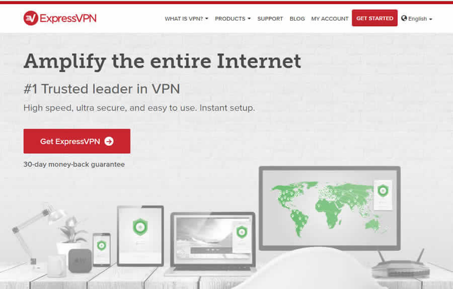 expressvpn web