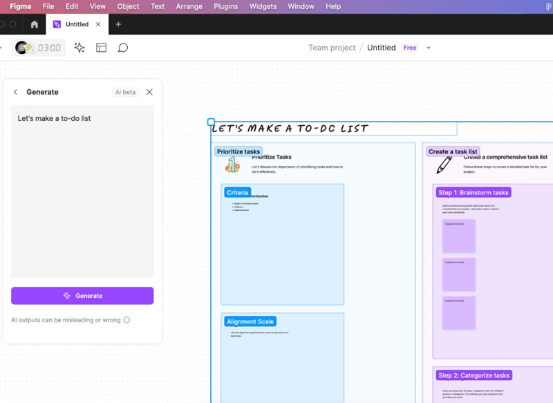 FigJamAI todolist