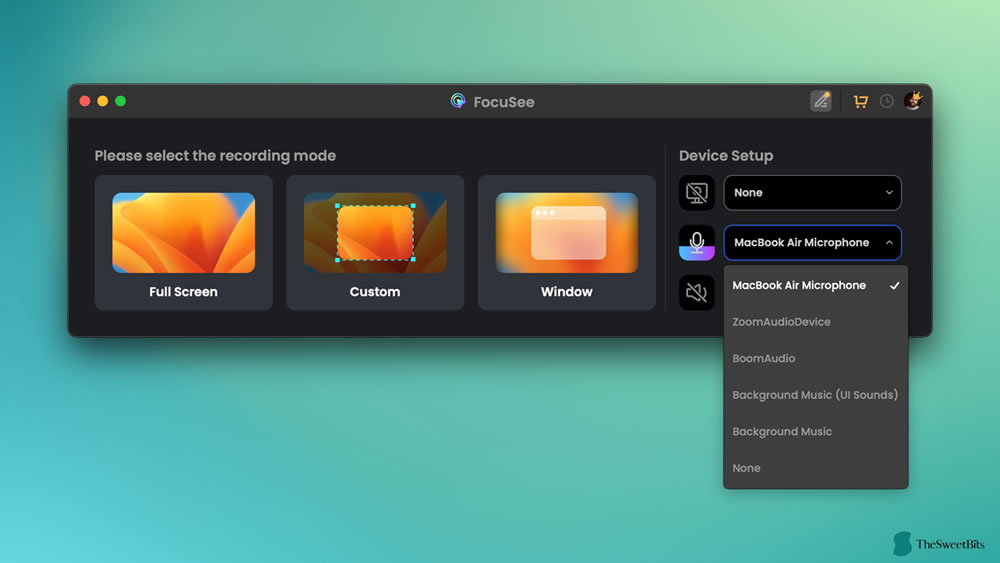 focusee setup
