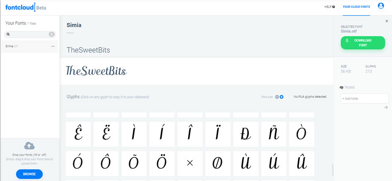 fontcloud