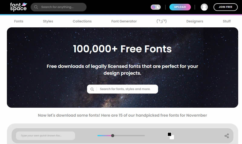 fontspace