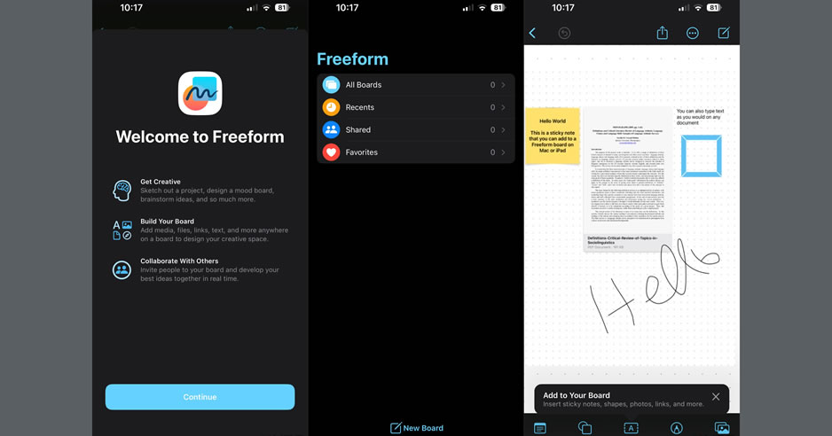 freeform review