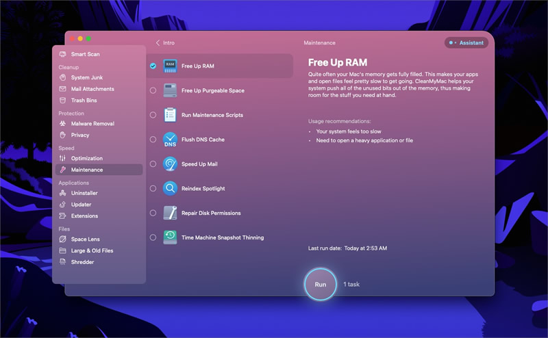 freeup ram