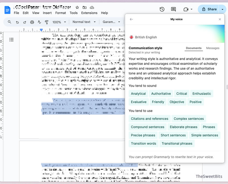 grammarly myinvoice
