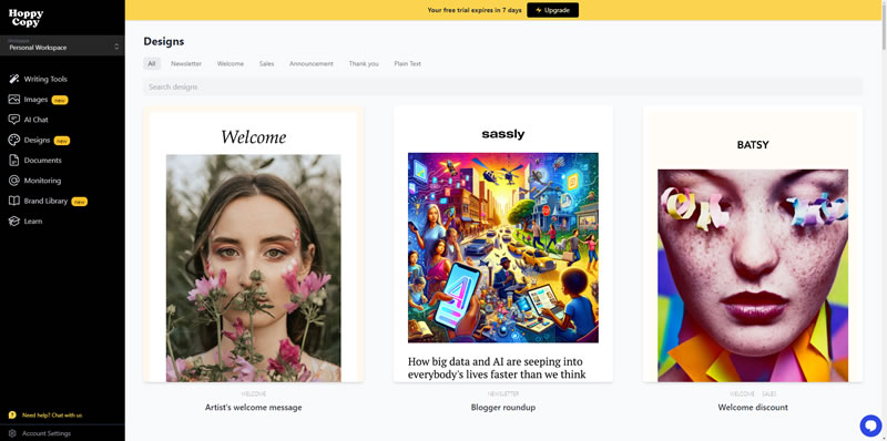 HoppyCopy Designs