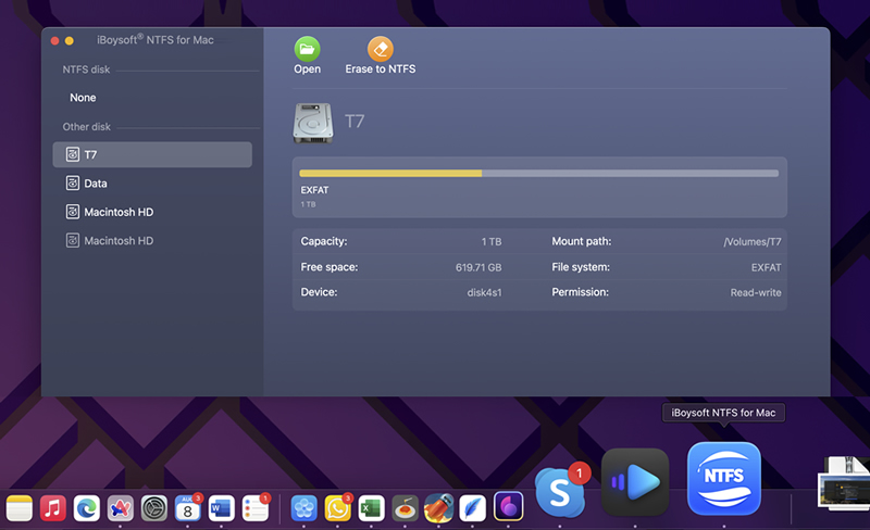 iBoysoft NTFS: Seamless NTFS Access on Mac
