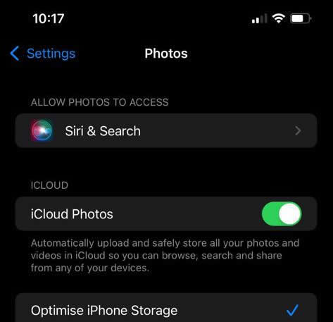 iCloud photos
