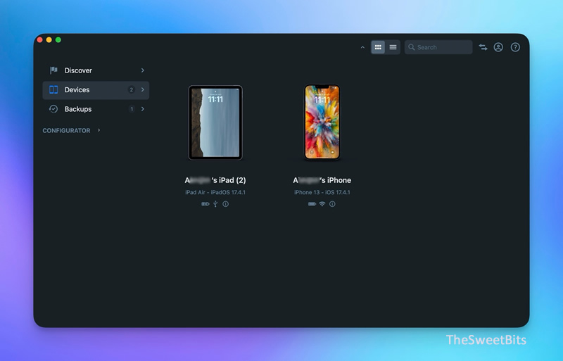 imazing devices