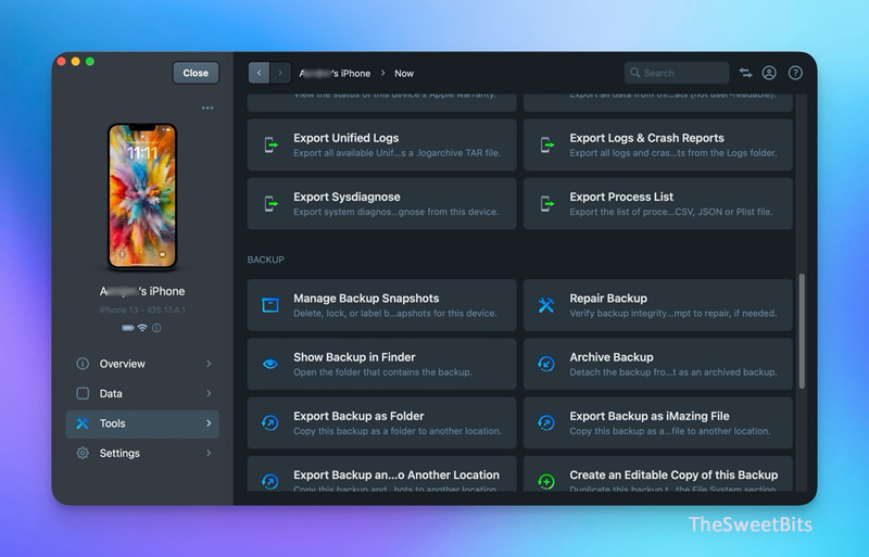 imazing tools