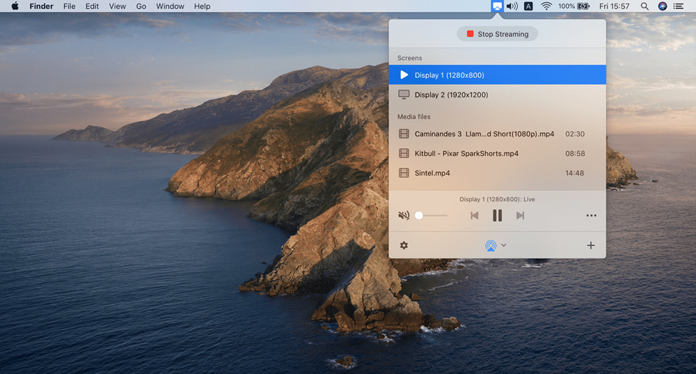 juststream mirroring mac