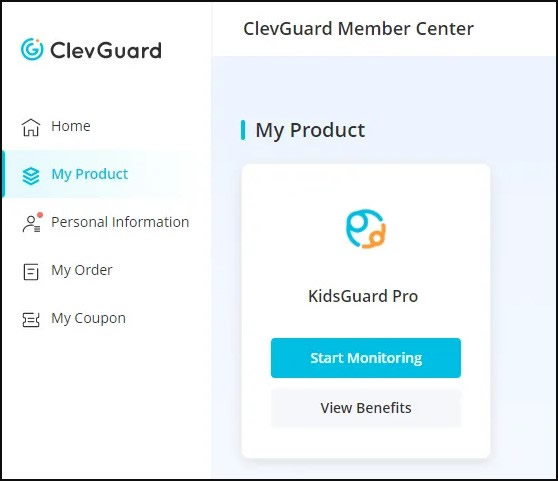 kidsguard setup