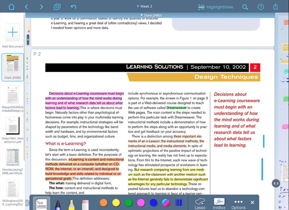 Liquid Text PDF Reader