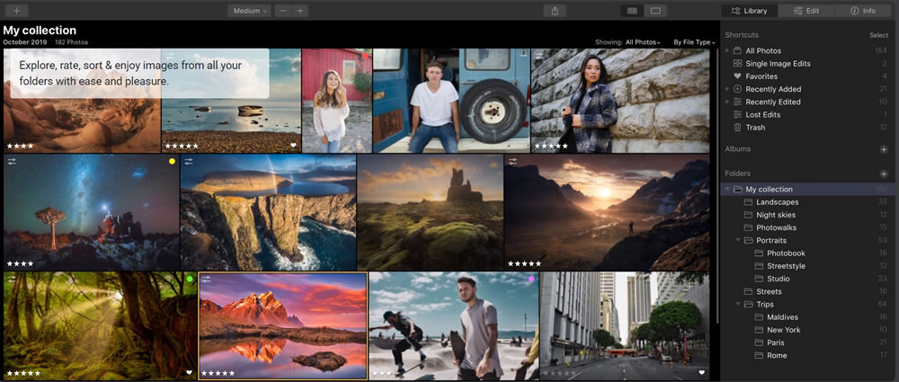Luminar collections
