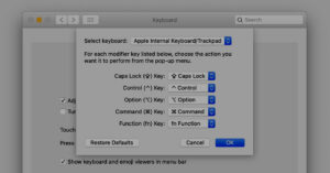 mac modifier keys