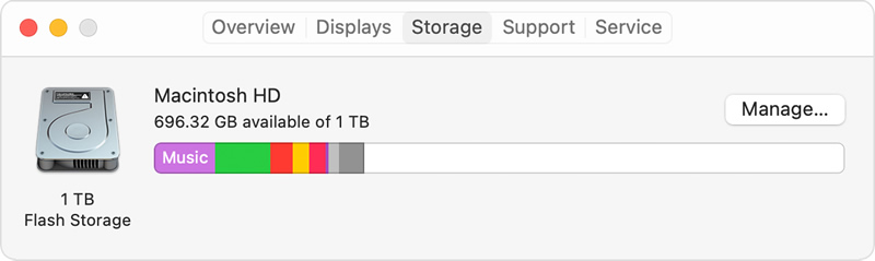 mac storage
