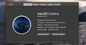 macos catalina