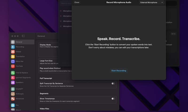 MacWhisper: Seamless AI Speech-to-Text Transcription for Mac
