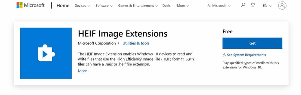 microsoft heic