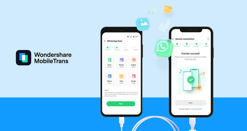 MobileTrans: Effortless Data Transfer Across Devices