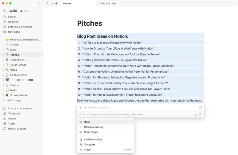notion pitches
